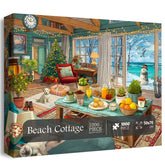 Beach Cottage Jigsaw Puzzle 1000 pezzi